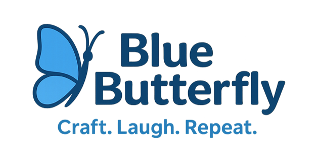 Blue Butterfly Craft
